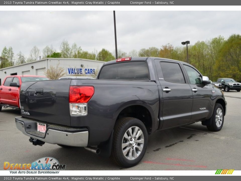 2013 Toyota Tundra Platinum CrewMax 4x4 Magnetic Gray Metallic / Graphite Photo #5