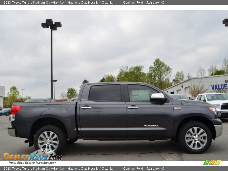 2013 Toyota Tundra Platinum CrewMax 4x4 Magnetic Gray Metallic / Graphite Photo #6