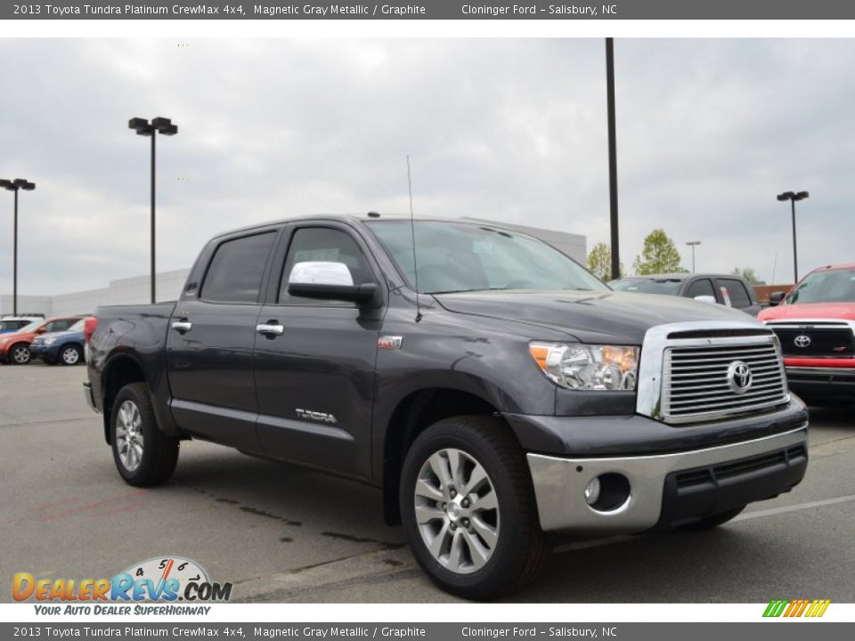 2013 Toyota Tundra Platinum CrewMax 4x4 Magnetic Gray Metallic / Graphite Photo #7