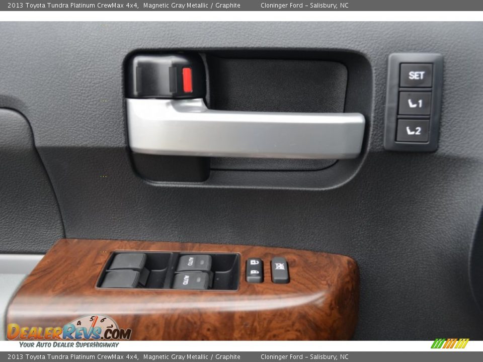 Controls of 2013 Toyota Tundra Platinum CrewMax 4x4 Photo #9