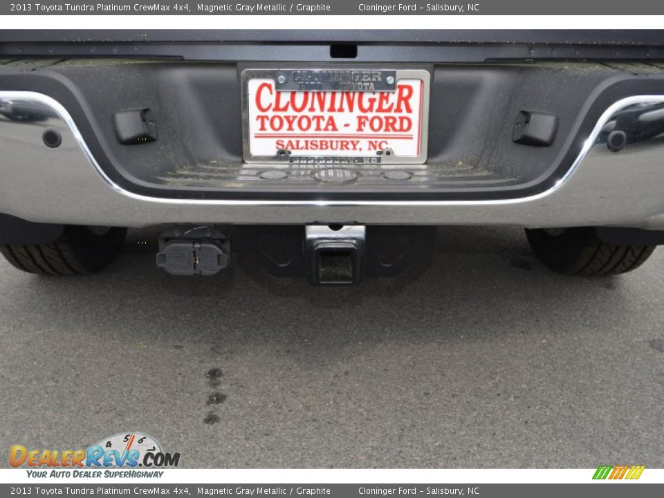 2013 Toyota Tundra Platinum CrewMax 4x4 Magnetic Gray Metallic / Graphite Photo #20
