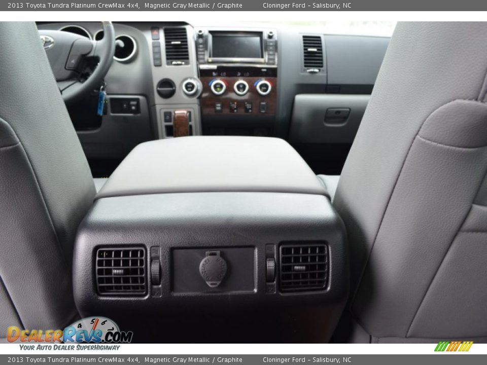 2013 Toyota Tundra Platinum CrewMax 4x4 Magnetic Gray Metallic / Graphite Photo #22