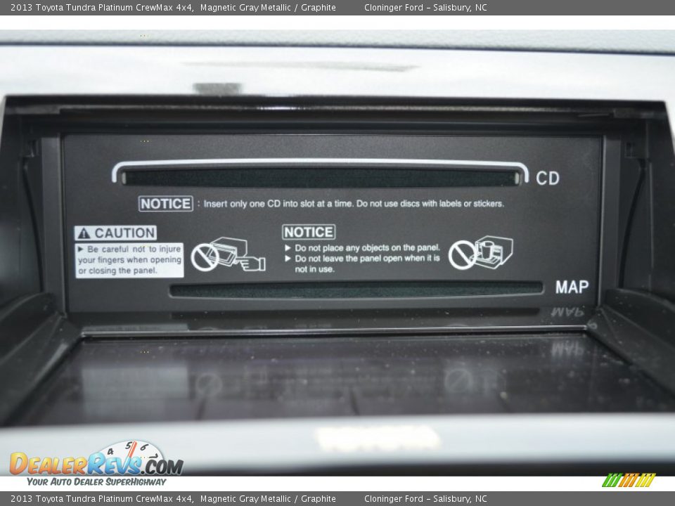 2013 Toyota Tundra Platinum CrewMax 4x4 Magnetic Gray Metallic / Graphite Photo #36