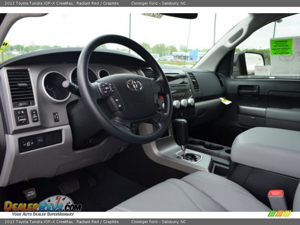 Graphite Interior - 2013 Toyota Tundra XSP-X CrewMax Photo #11