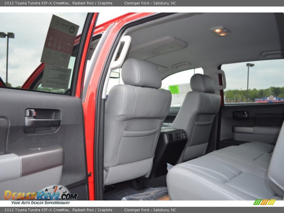 Rear Seat of 2013 Toyota Tundra XSP-X CrewMax Photo #12