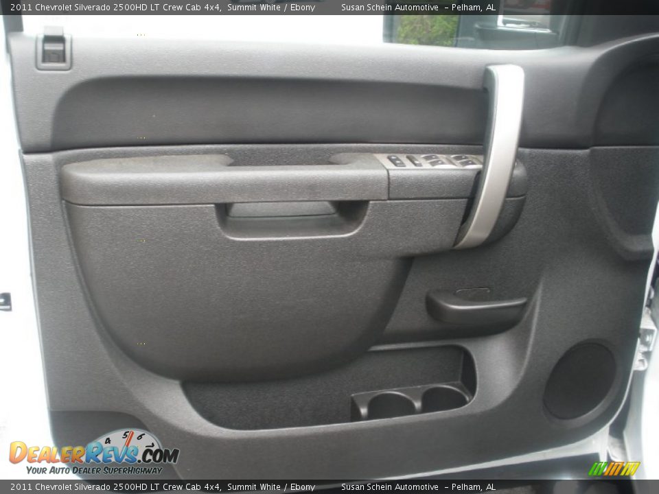 2011 Chevrolet Silverado 2500HD LT Crew Cab 4x4 Summit White / Ebony Photo #5