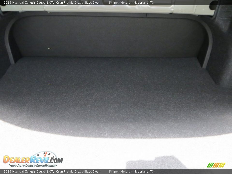 2013 Hyundai Genesis Coupe 2.0T Gran Premio Gray / Black Cloth Photo #16