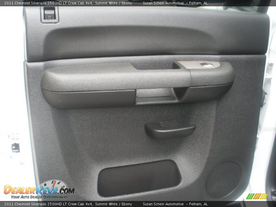 2011 Chevrolet Silverado 2500HD LT Crew Cab 4x4 Summit White / Ebony Photo #19