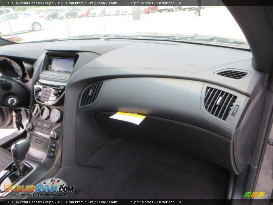 2013 Hyundai Genesis Coupe 2.0T Gran Premio Gray / Black Cloth Photo #18