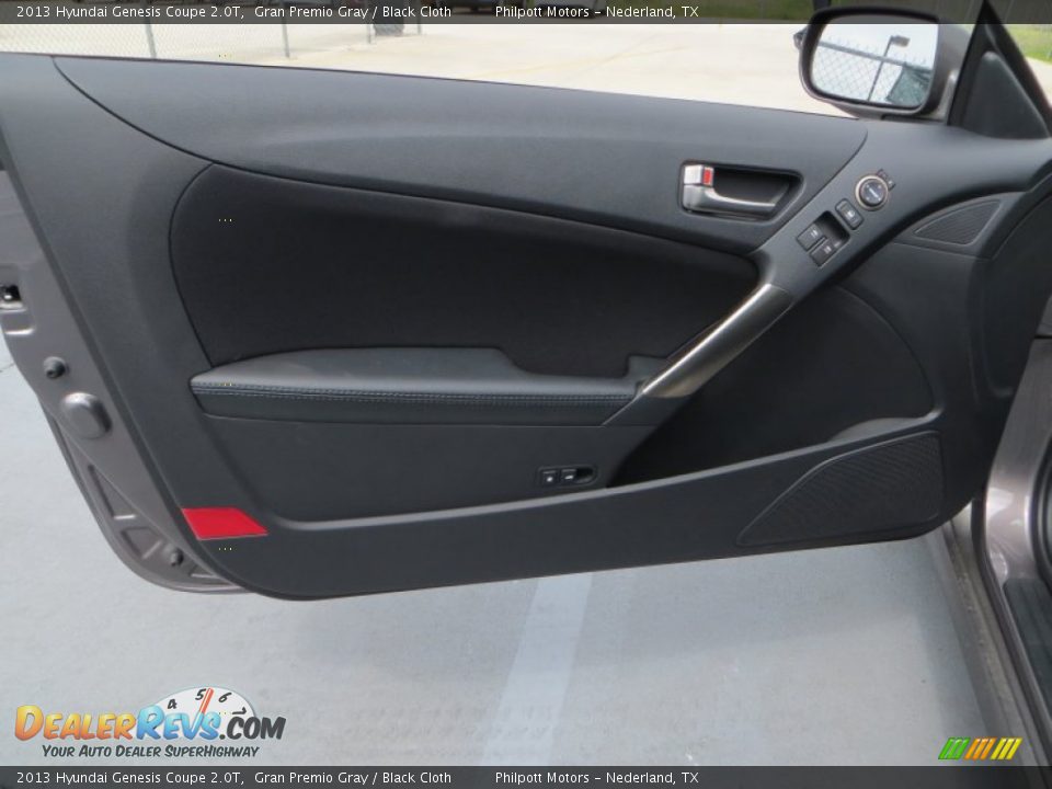 2013 Hyundai Genesis Coupe 2.0T Gran Premio Gray / Black Cloth Photo #19