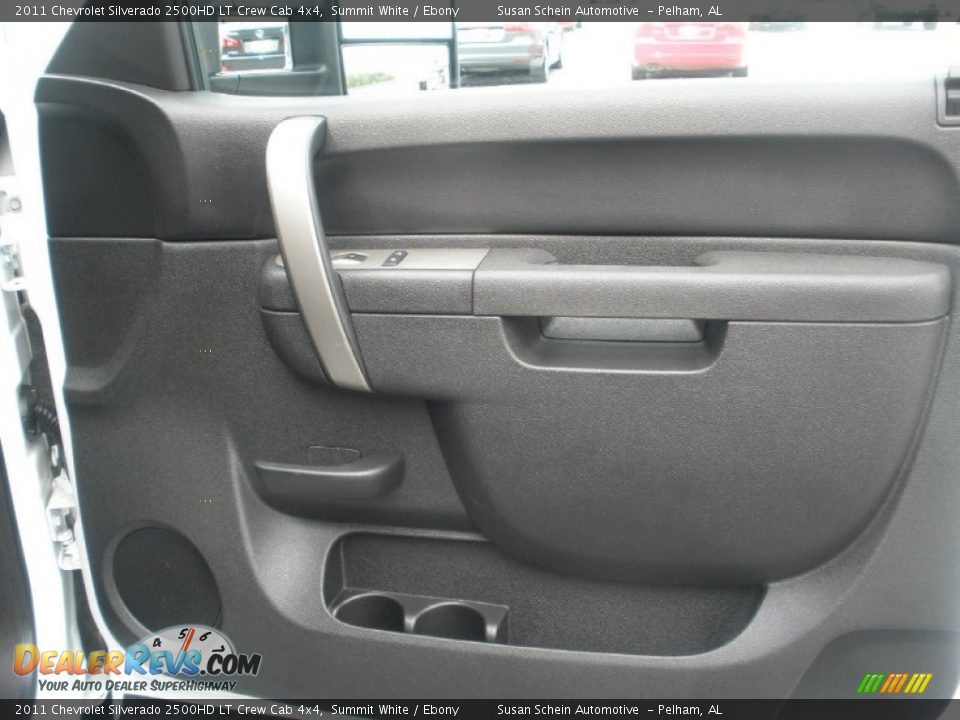 2011 Chevrolet Silverado 2500HD LT Crew Cab 4x4 Summit White / Ebony Photo #21