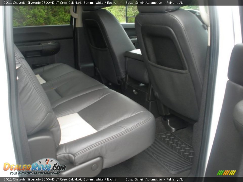 2011 Chevrolet Silverado 2500HD LT Crew Cab 4x4 Summit White / Ebony Photo #22