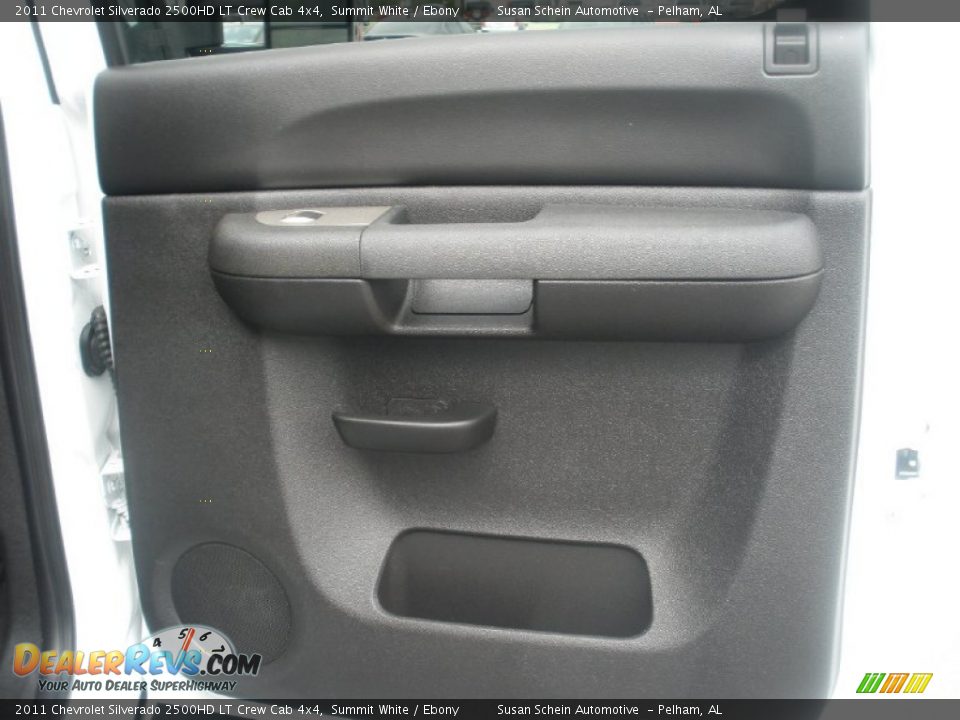 2011 Chevrolet Silverado 2500HD LT Crew Cab 4x4 Summit White / Ebony Photo #23