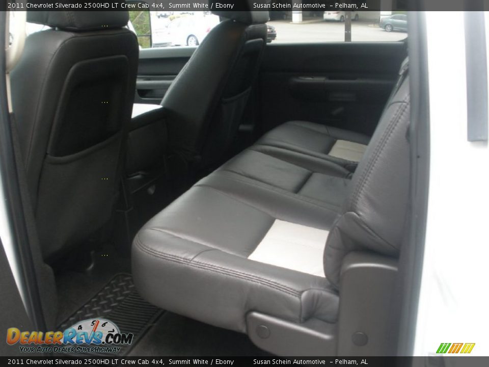 2011 Chevrolet Silverado 2500HD LT Crew Cab 4x4 Summit White / Ebony Photo #25