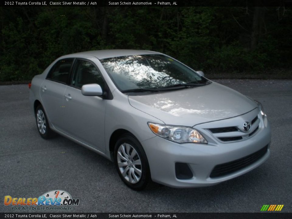 2012 Toyota Corolla LE Classic Silver Metallic / Ash Photo #1