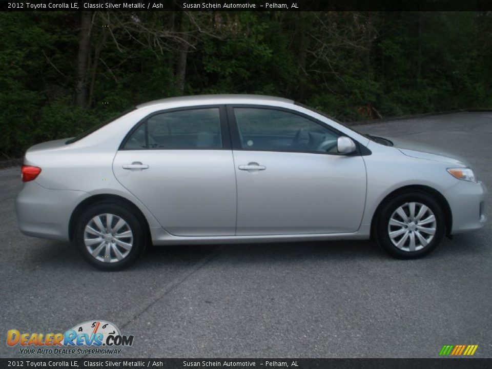2012 Toyota Corolla LE Classic Silver Metallic / Ash Photo #2
