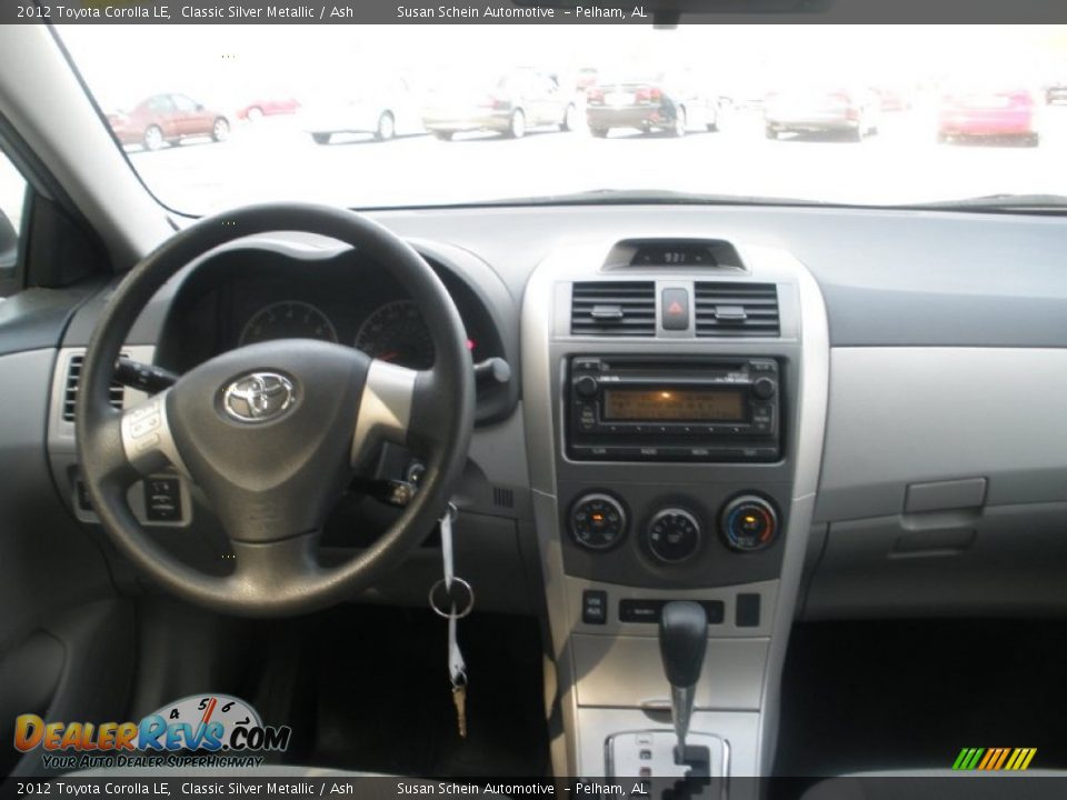 2012 Toyota Corolla LE Classic Silver Metallic / Ash Photo #3