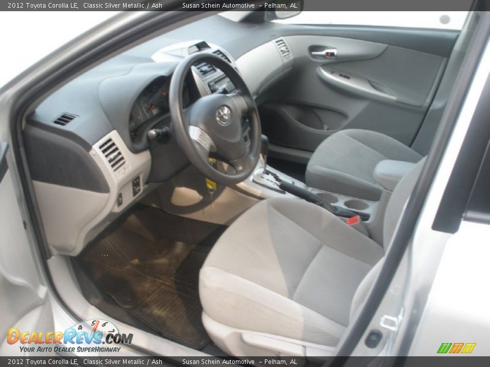 2012 Toyota Corolla LE Classic Silver Metallic / Ash Photo #4