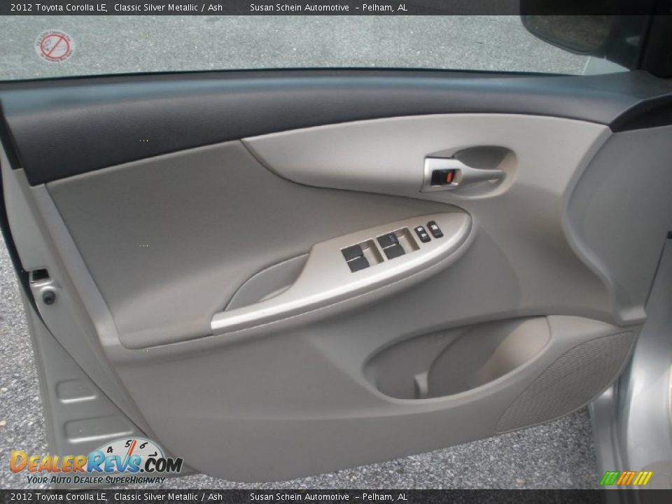 2012 Toyota Corolla LE Classic Silver Metallic / Ash Photo #5
