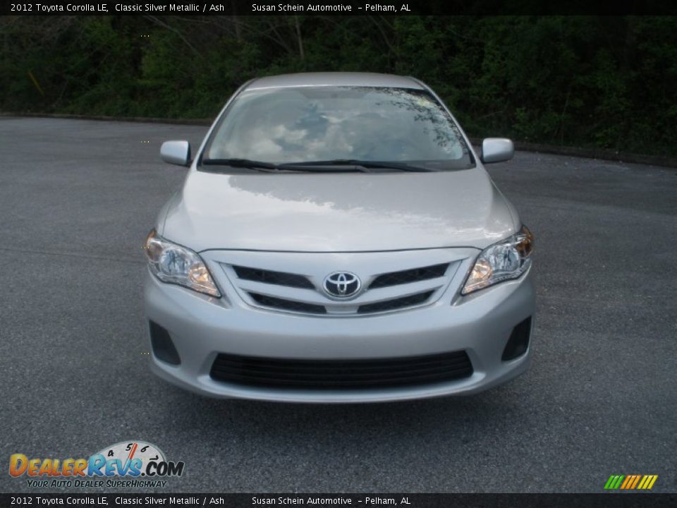 2012 Toyota Corolla LE Classic Silver Metallic / Ash Photo #14