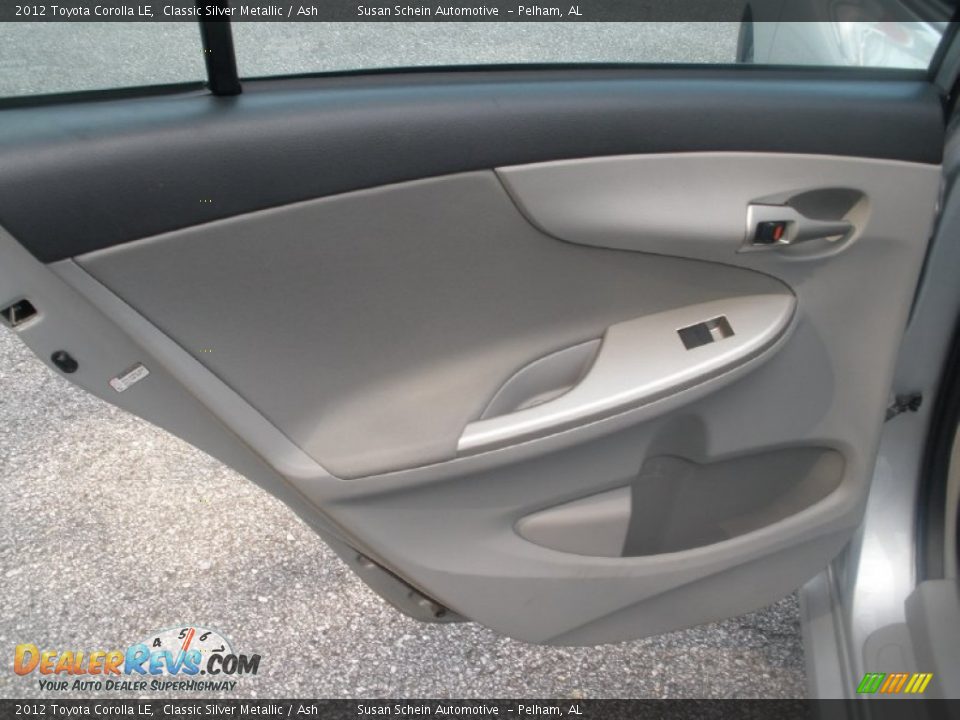 2012 Toyota Corolla LE Classic Silver Metallic / Ash Photo #19