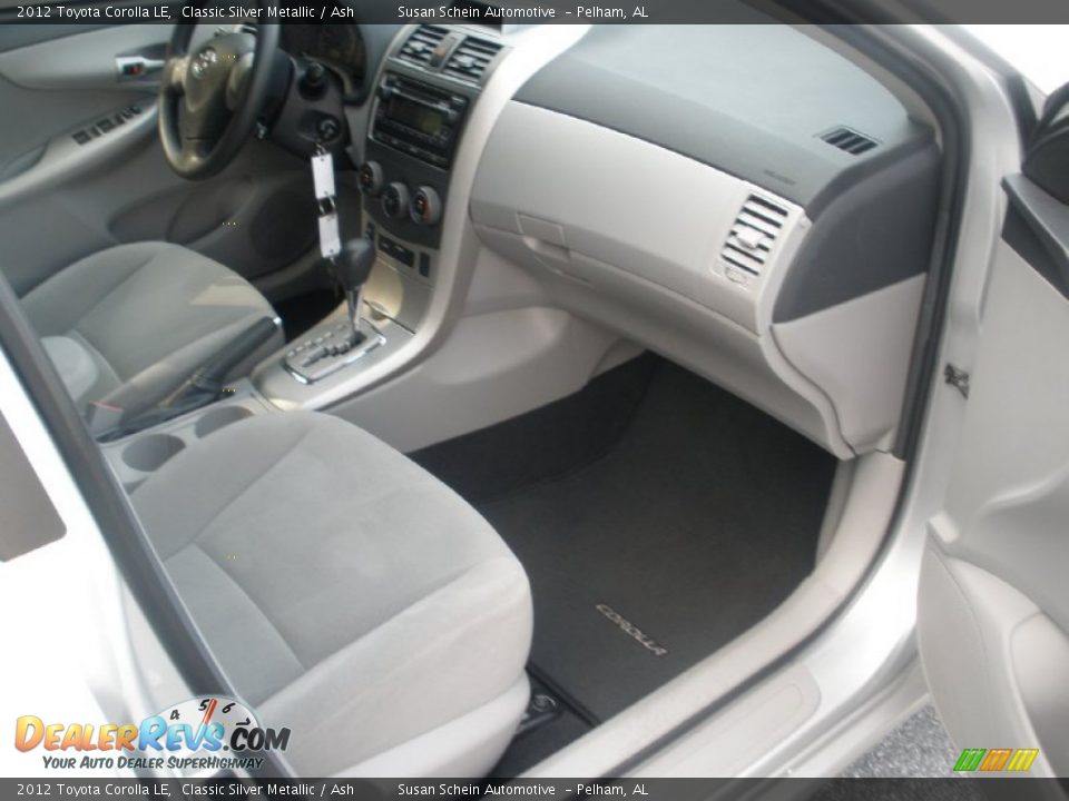2012 Toyota Corolla LE Classic Silver Metallic / Ash Photo #20