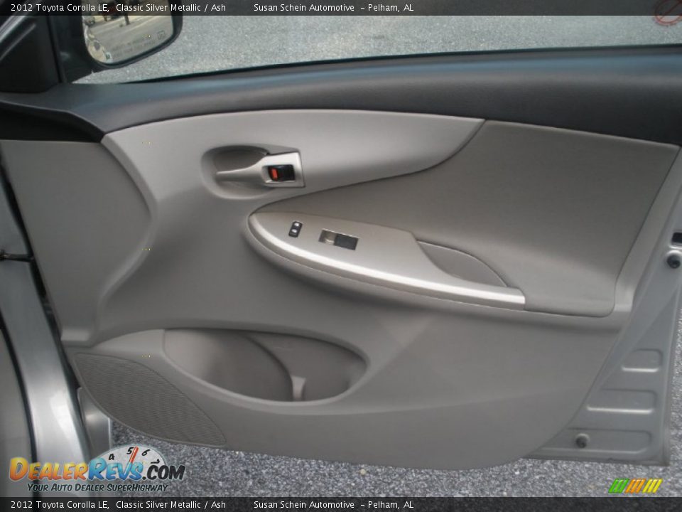 2012 Toyota Corolla LE Classic Silver Metallic / Ash Photo #21
