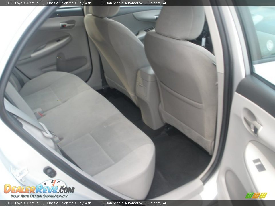 2012 Toyota Corolla LE Classic Silver Metallic / Ash Photo #22
