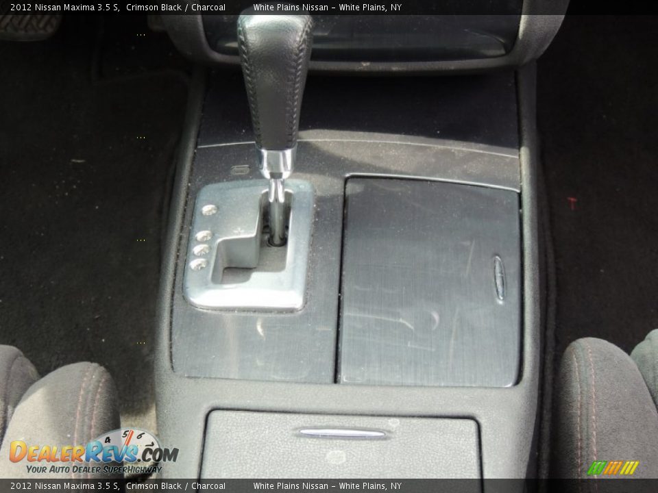 2012 Nissan Maxima 3.5 S Crimson Black / Charcoal Photo #18