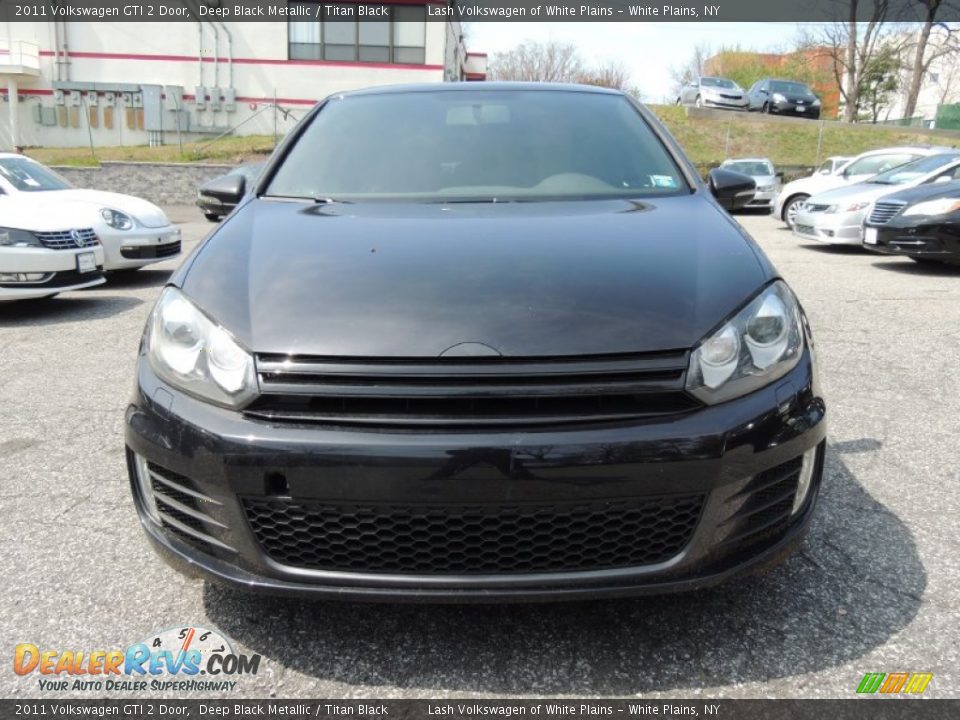 2011 Volkswagen GTI 2 Door Deep Black Metallic / Titan Black Photo #2