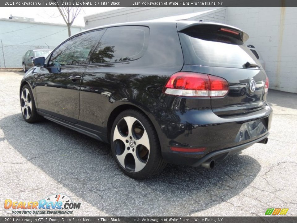 2011 Volkswagen GTI 2 Door Deep Black Metallic / Titan Black Photo #5
