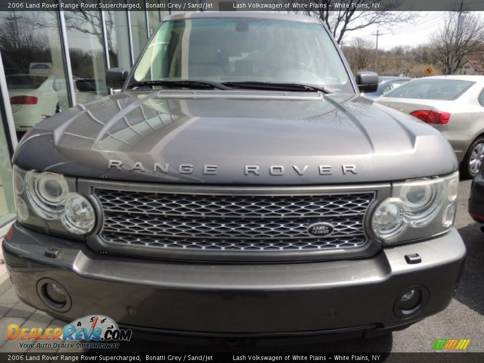 2006 Land Rover Range Rover Supercharged Bonatti Grey / Sand/Jet Photo #2