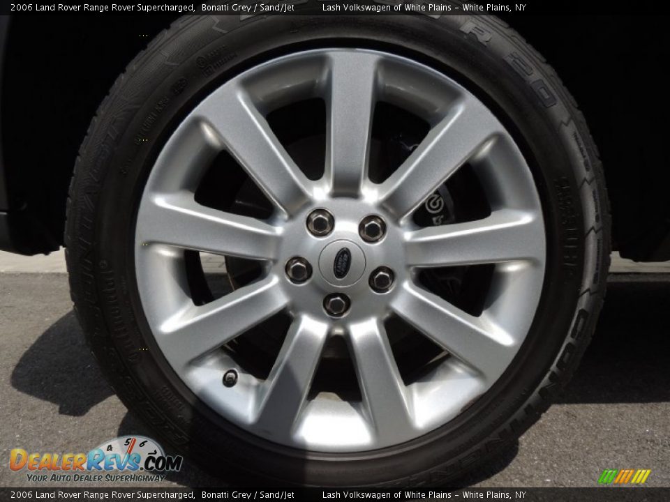 2006 Land Rover Range Rover Supercharged Bonatti Grey / Sand/Jet Photo #3