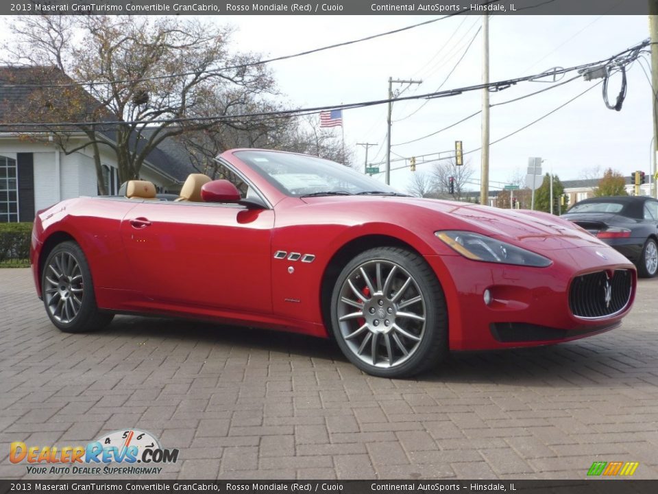 Rosso Mondiale (Red) 2013 Maserati GranTurismo Convertible GranCabrio Photo #9
