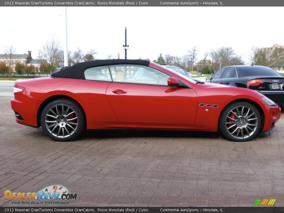 Rosso Mondiale (Red) 2013 Maserati GranTurismo Convertible GranCabrio Photo #10