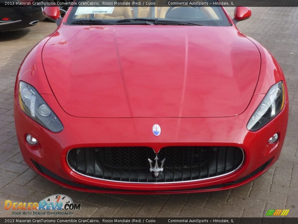 2013 Maserati GranTurismo Convertible GranCabrio Rosso Mondiale (Red) / Cuoio Photo #13