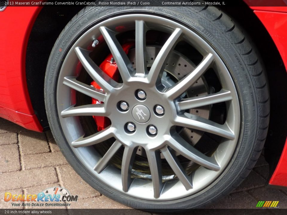 20 inch trident alloy wheels - 2013 Maserati GranTurismo Convertible