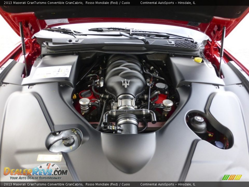 2013 Maserati GranTurismo Convertible GranCabrio 4.7 Liter DOHC 32-Valve VVT V8 Engine Photo #15