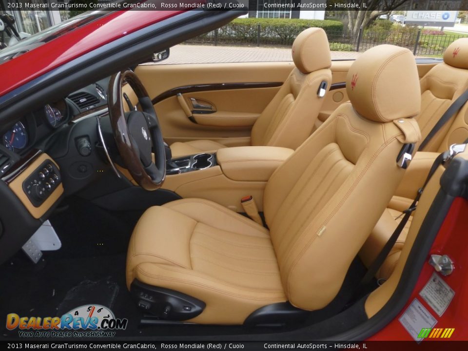 Cuoio Interior - 2013 Maserati GranTurismo Convertible GranCabrio Photo #17