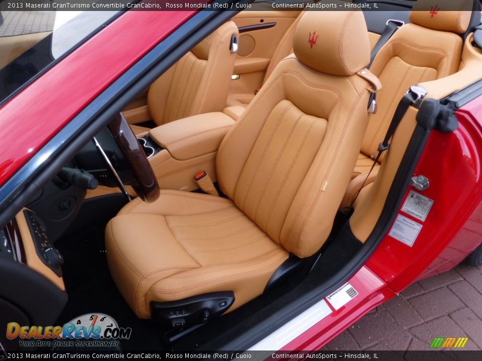 Front Seat of 2013 Maserati GranTurismo Convertible GranCabrio Photo #18