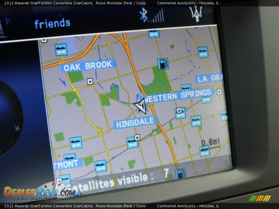 Navigation of 2013 Maserati GranTurismo Convertible GranCabrio Photo #26