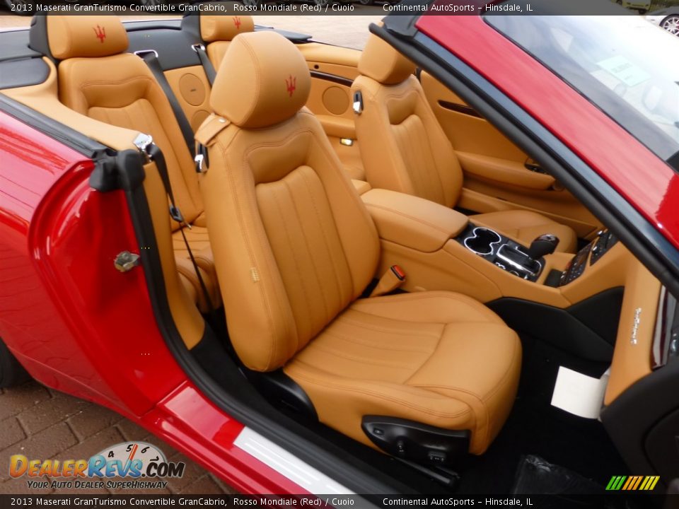 Front Seat of 2013 Maserati GranTurismo Convertible GranCabrio Photo #33