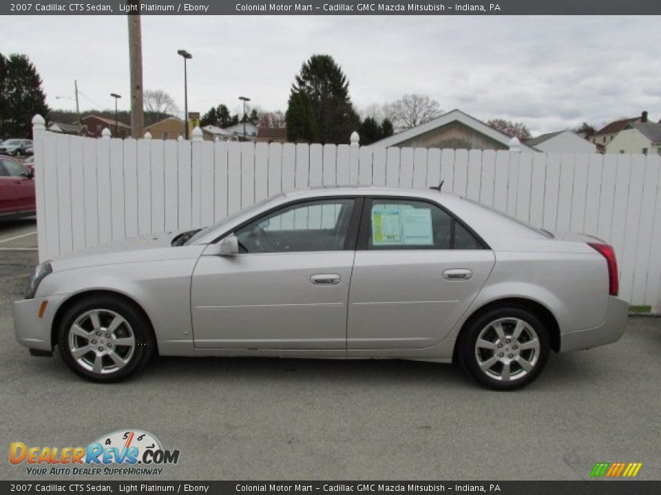 2007 Cadillac CTS Sedan Light Platinum / Ebony Photo #2