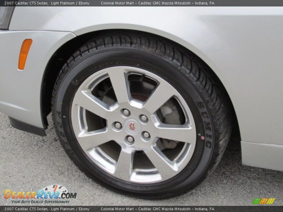 2007 Cadillac CTS Sedan Light Platinum / Ebony Photo #3
