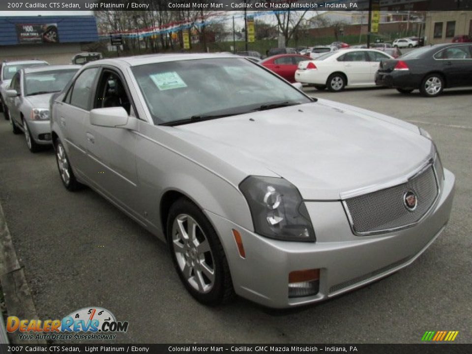 2007 Cadillac CTS Sedan Light Platinum / Ebony Photo #6