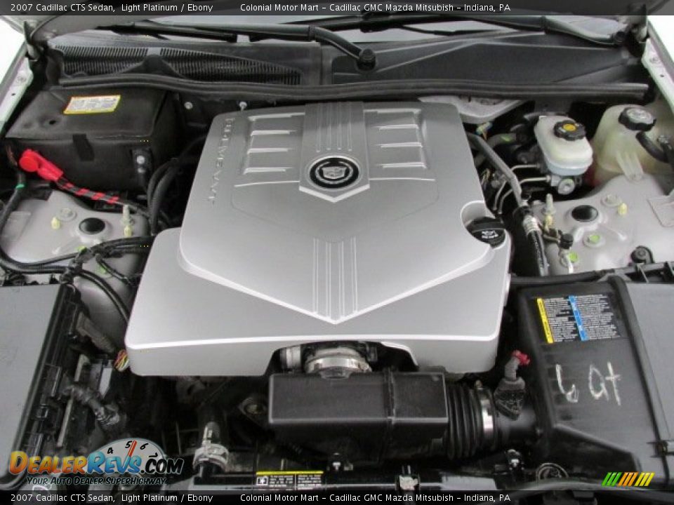 2007 Cadillac CTS Sedan Light Platinum / Ebony Photo #9