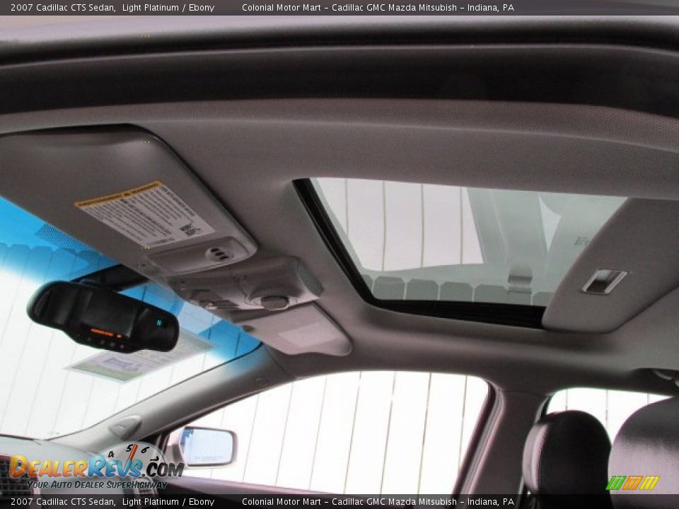 2007 Cadillac CTS Sedan Light Platinum / Ebony Photo #10