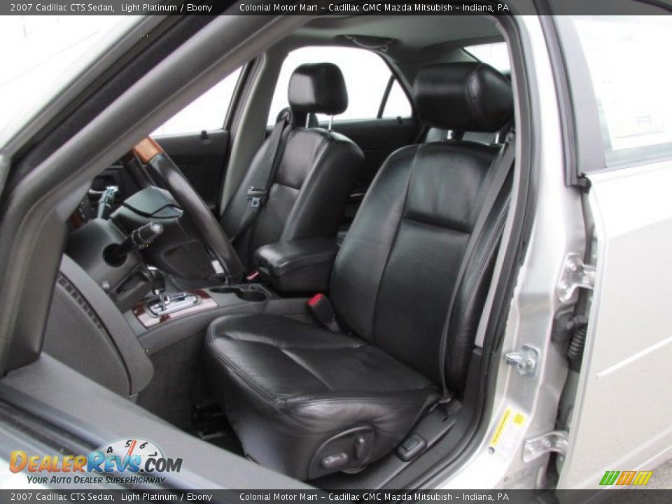 2007 Cadillac CTS Sedan Light Platinum / Ebony Photo #11