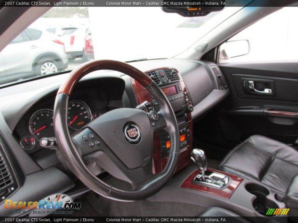 2007 Cadillac CTS Sedan Light Platinum / Ebony Photo #12