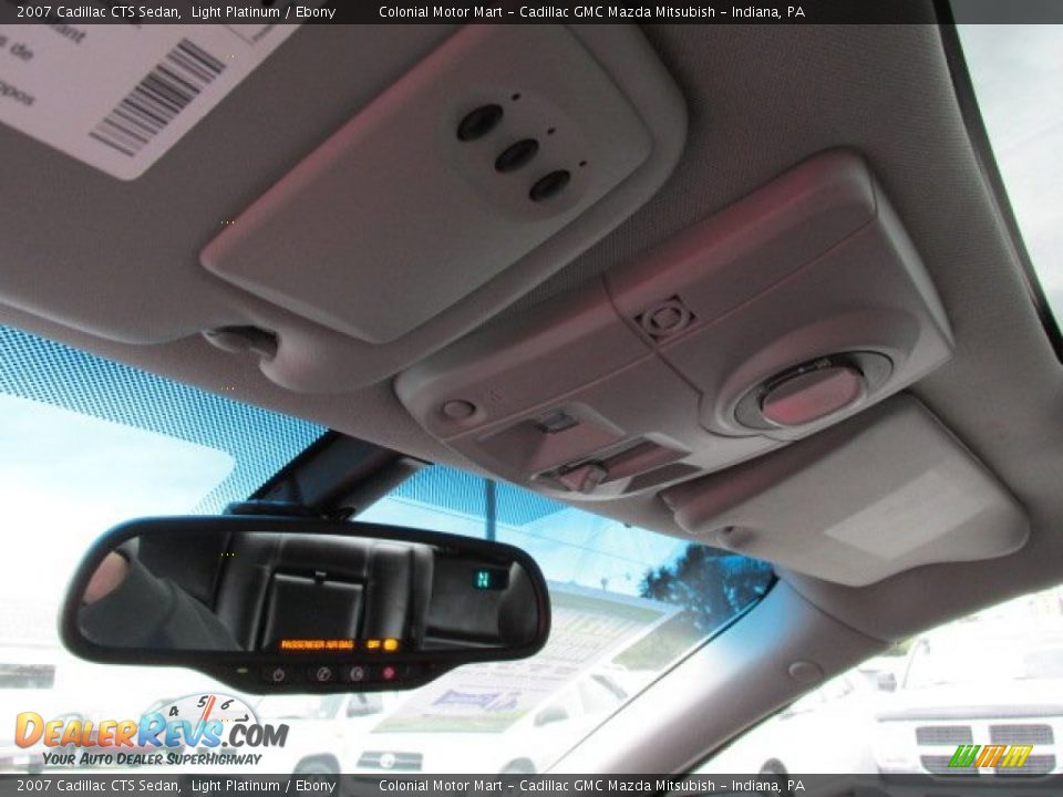 2007 Cadillac CTS Sedan Light Platinum / Ebony Photo #13